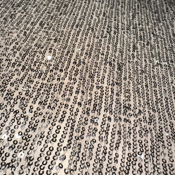 NWOT sequin skirt Altar’d State champagne - Picture 4 of 8